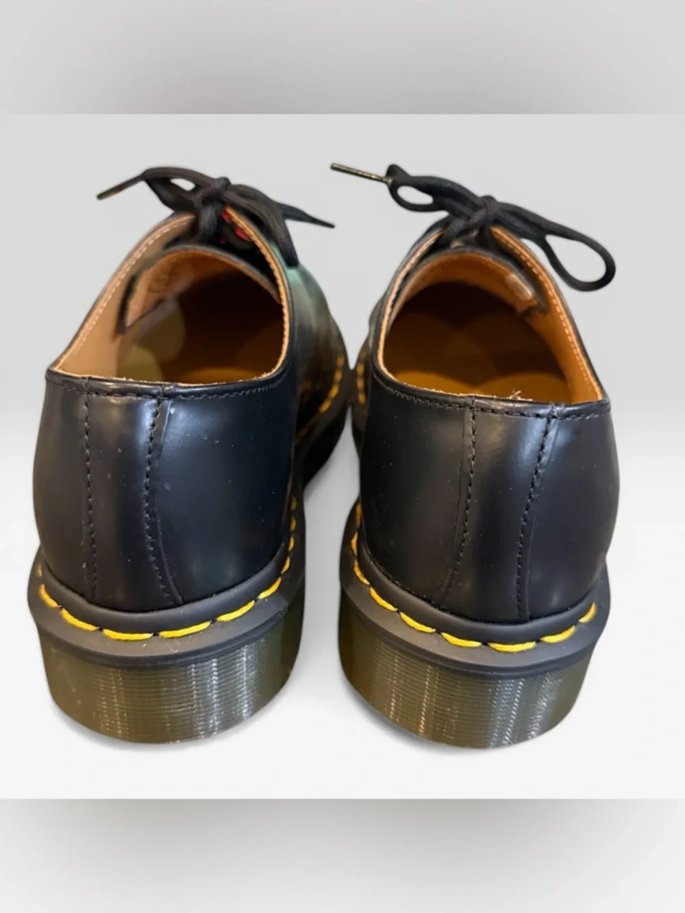 Dr. Martens Docs 1461 Smooth Leather Oxford Flats US Men's 5 Women's 6 Black New